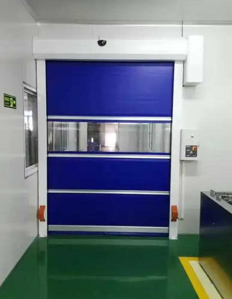 寧波海天塑機集團工廠快速門